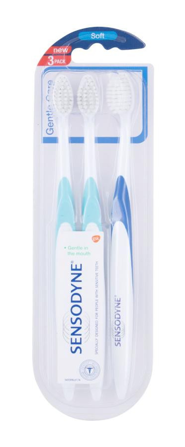 Sensodyne Sensitive Soft zubná kefka, 3 ks