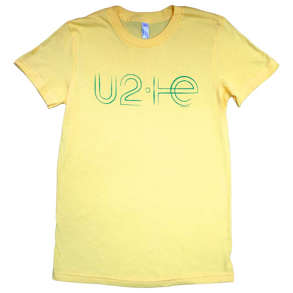 U2 tričko Brazil Logo Babydoll Žltá S