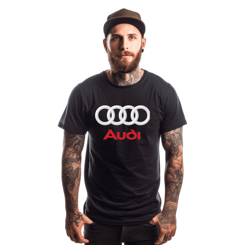 Audi Logo Original pánske tričko biele 2XL