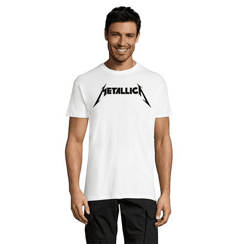 Metallica pánske tričko biele 2XL
