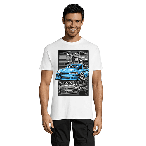 Nissan Silvia S13 pánske tričko biele 2XL