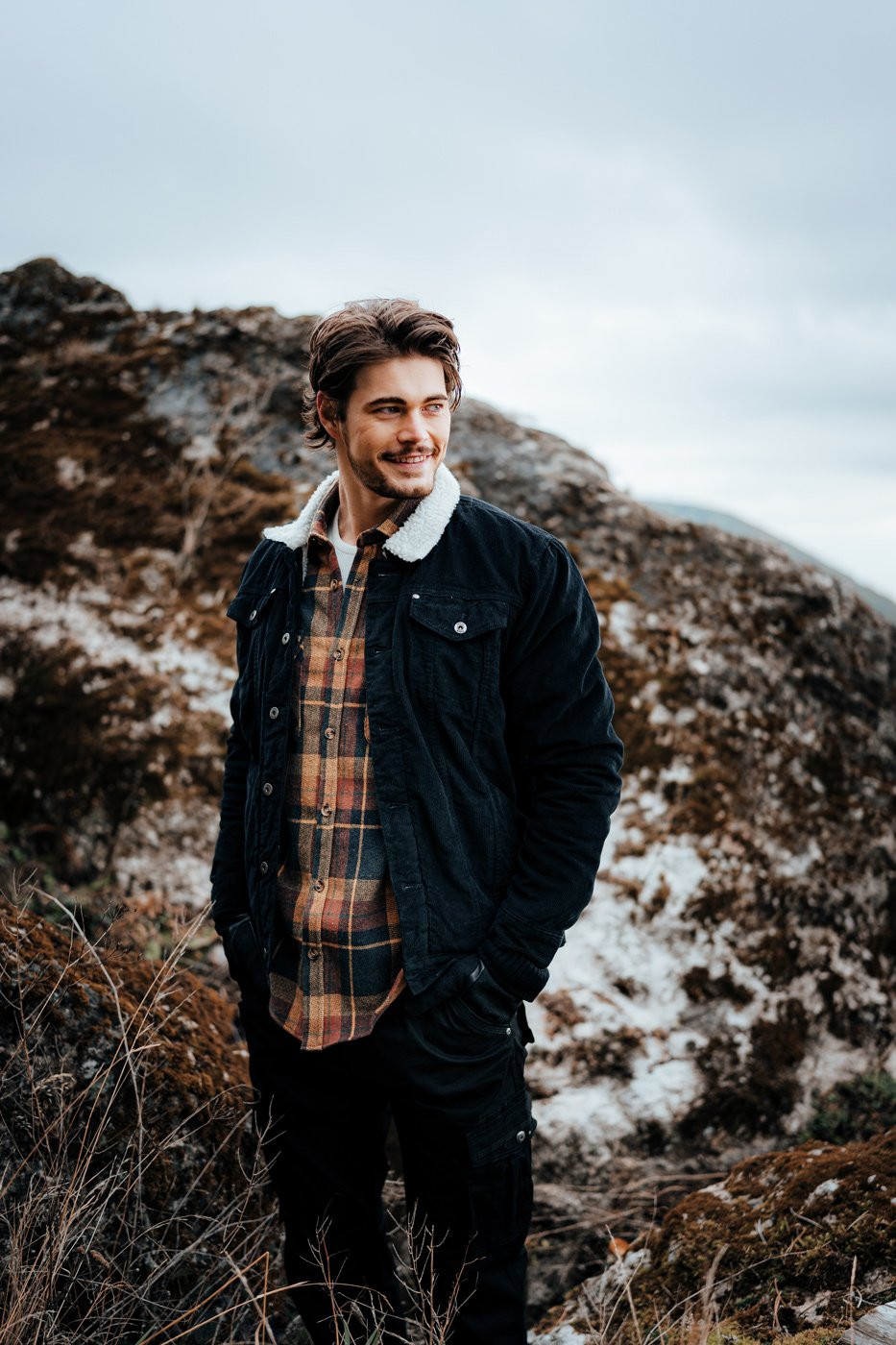 Pánska bunda Ombre Fur