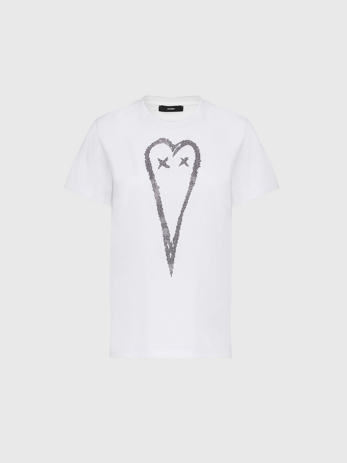 Diesel Tričko - TSILYE53 TSHIRT biele
