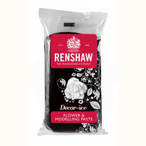Renshaw Čierna hmota na modelovanie - Dahlia Black 250 g