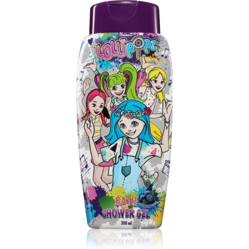 Lollipopz Magic Bath Bath & Shower Gel sprchový a kúpeľový gél pre deti 3 y+ 300 ml