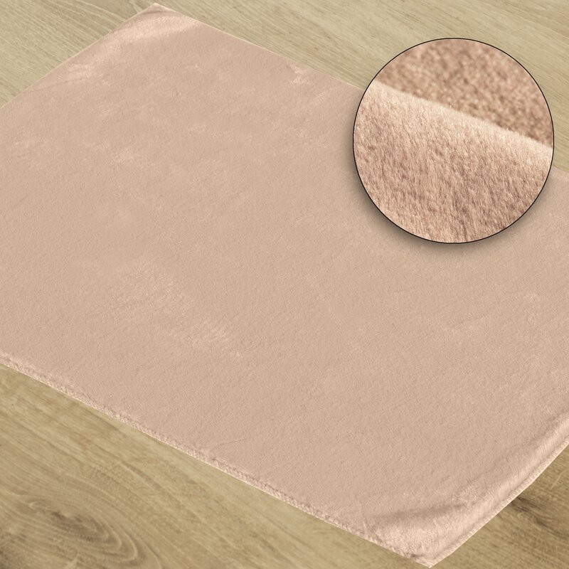 ArtFir EMILIO kúpeľňový koberček 50 x 70 cm TMAVORUŽOVÁ