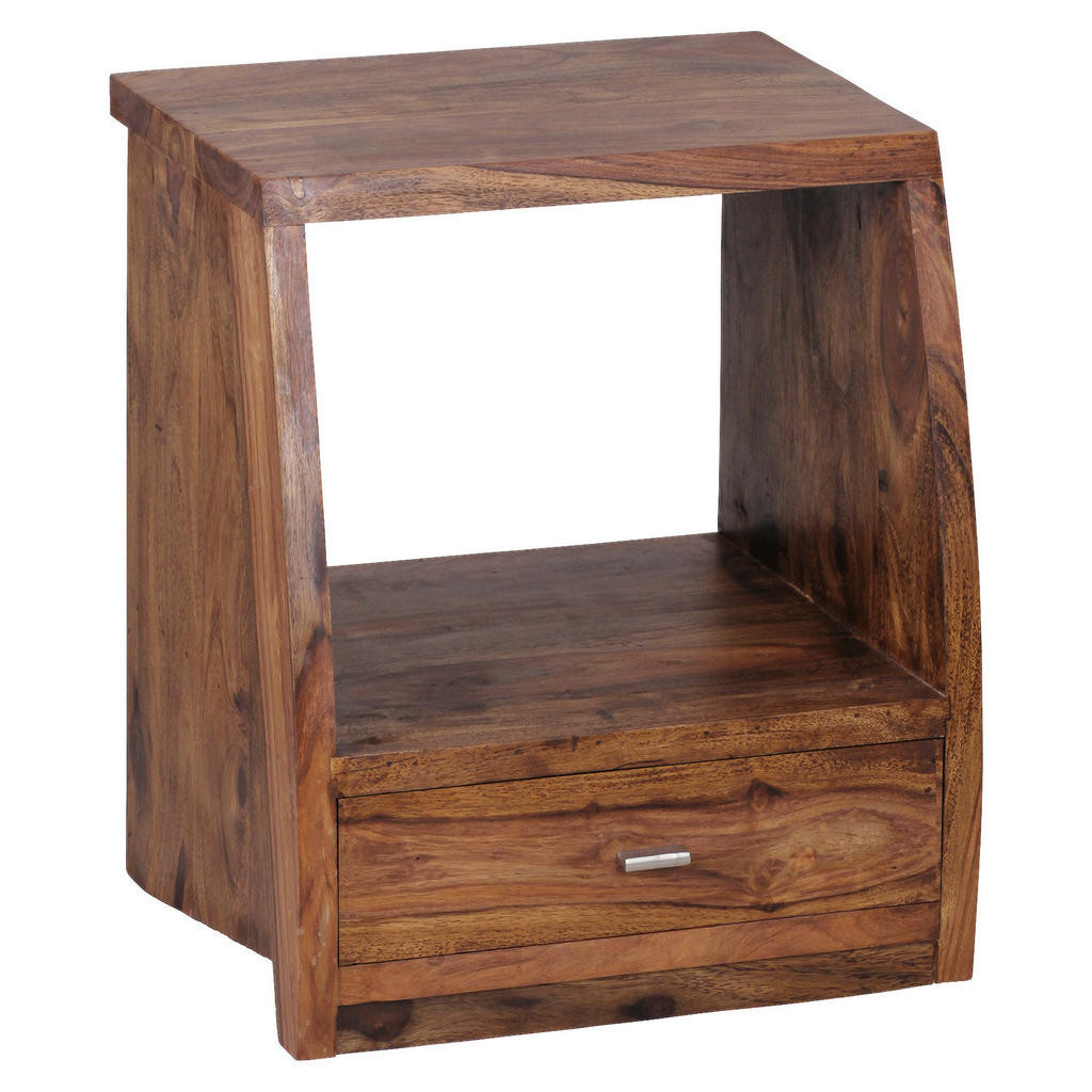 MID.YOU NOČNÝ STOLÍK, sheesham, farby sheesham, 45/53/40 cm