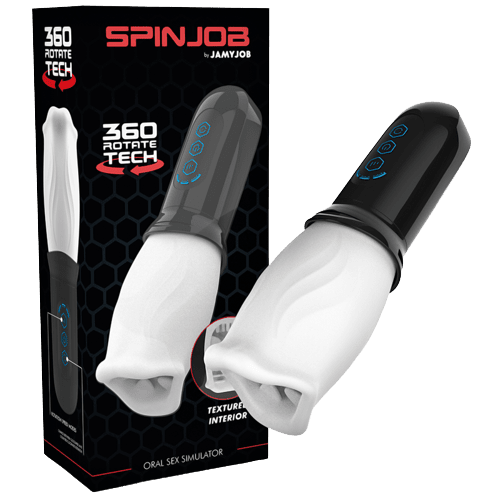 JAMYJOB Spinjob oral sex stimulator