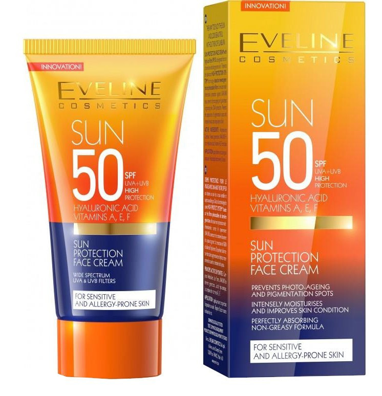 Eveline Cosmetics EVELINE  Sun ochranný krém SFP50  50ml