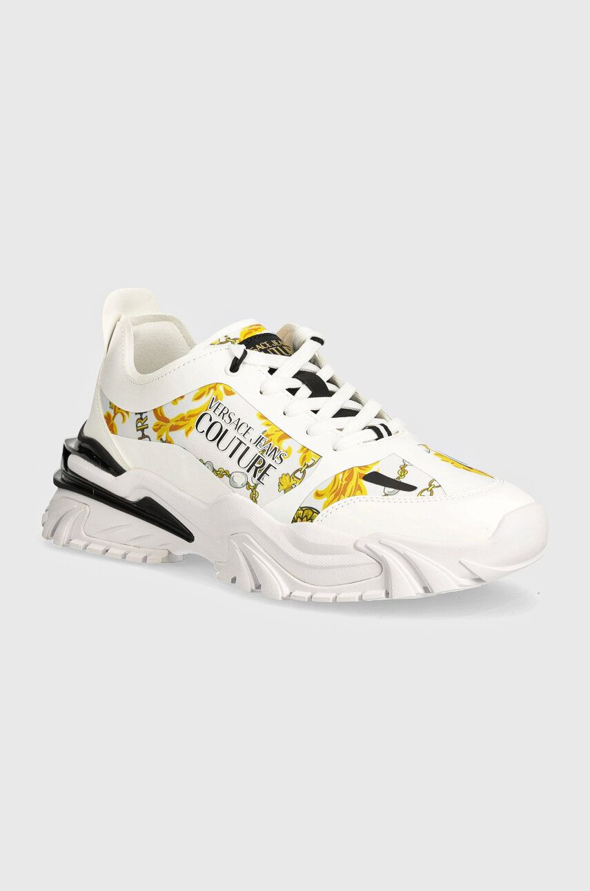 Tenisky Versace Jeans Couture New Trail Trek biela farba, 77YA3SIB ZS891 G03