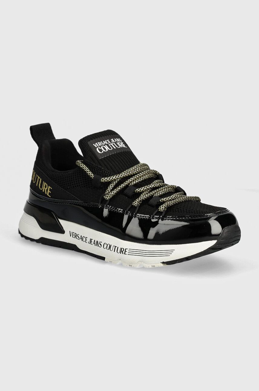 Tenisky Versace Jeans Couture Dynamic čierna farba, 77VA3SAB ZS905 G89