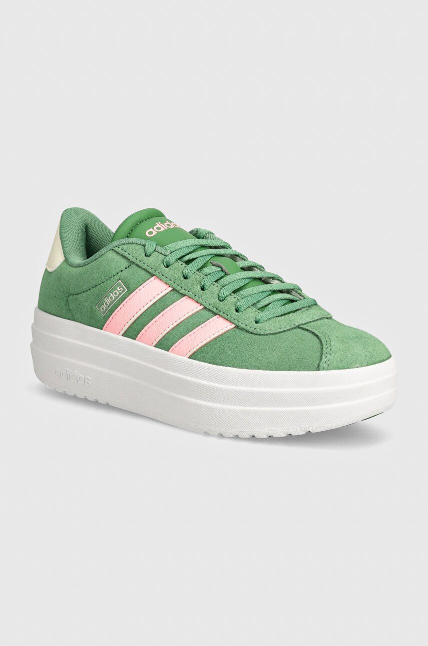 Tenisky adidas Vl Court Bold zelená farba, IH0365
