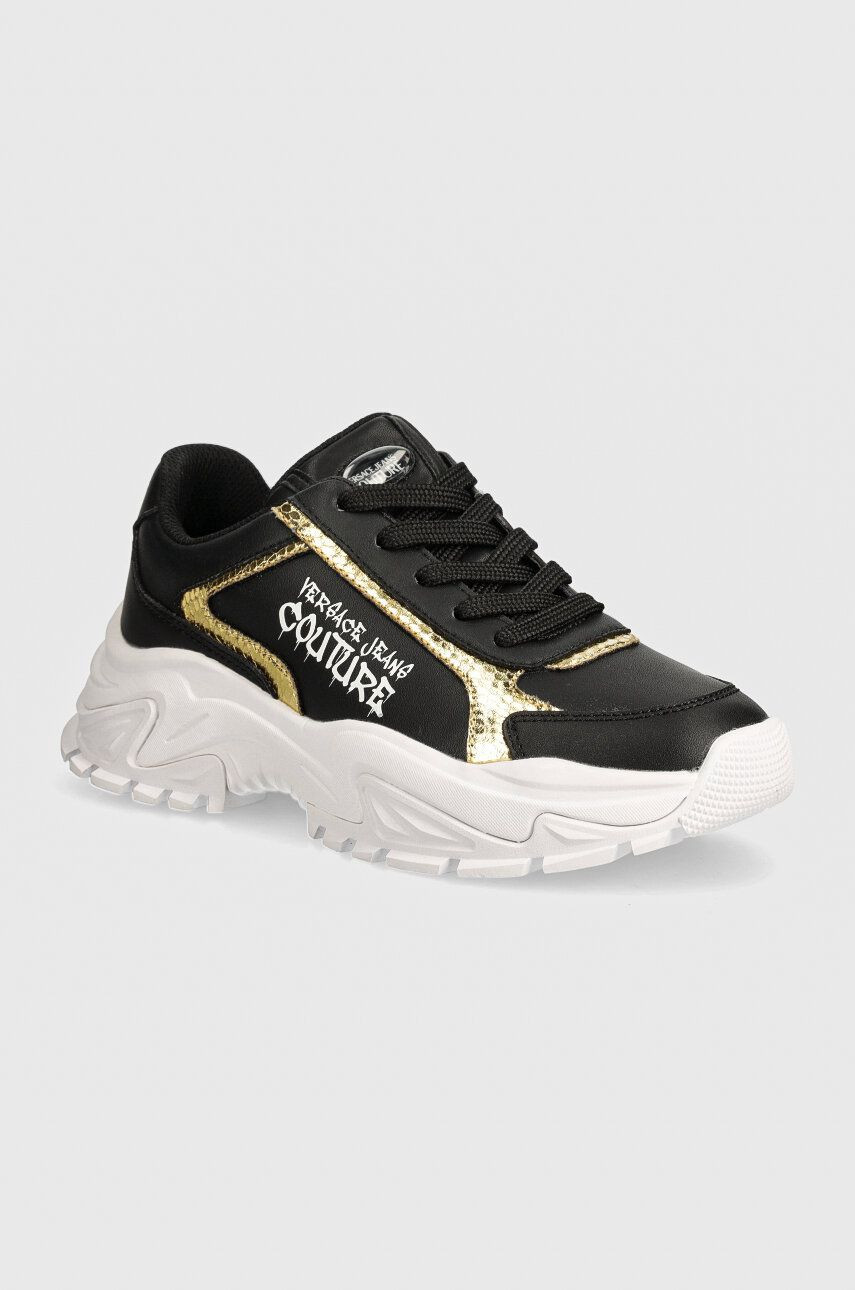 Tenisky Versace Jeans Couture Hiker čierna farba, 77VA3SV6 ZP319 G89