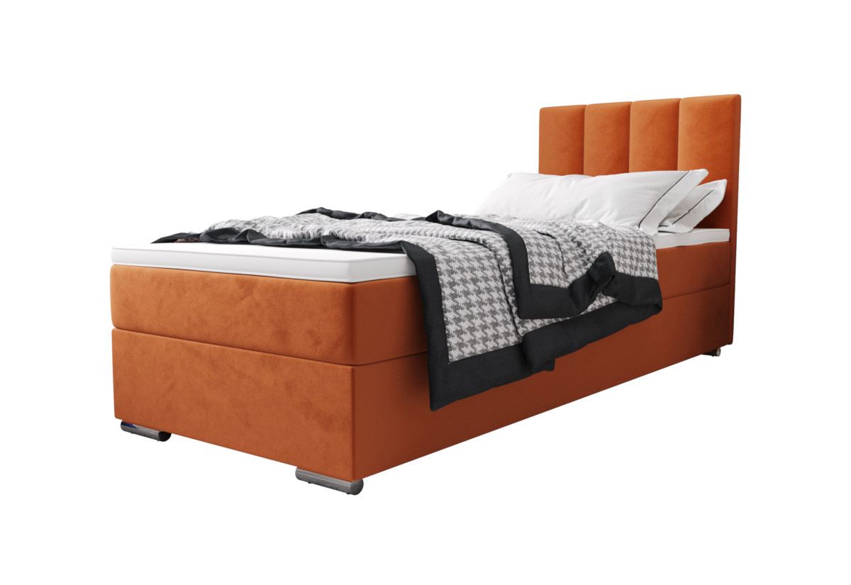 Expedo Čalúnená posteľ  SARINA 2, 90x200, itaka 01, pravá