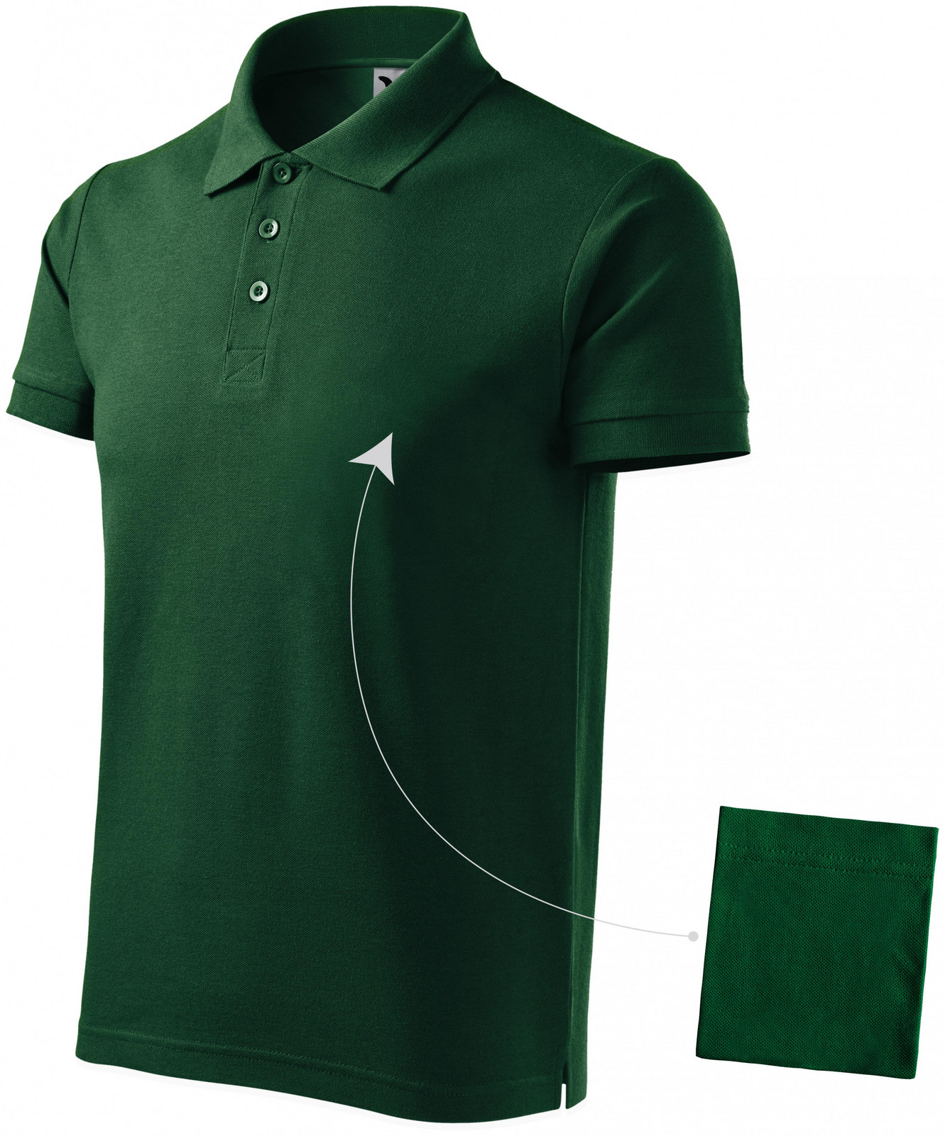 Pánska elegantná polokošeľa, , S