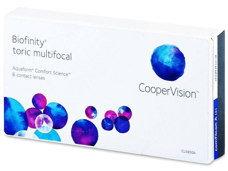 Biofinity Toric Multifocal (6 šošoviek)