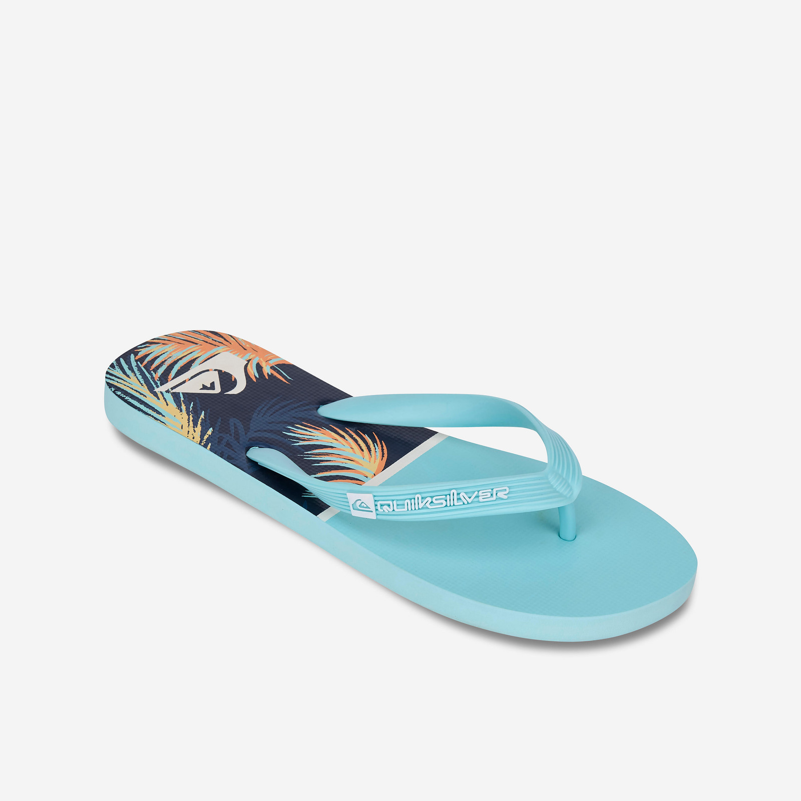 Pánske žabky Quiksilver Tropical Glitch modré