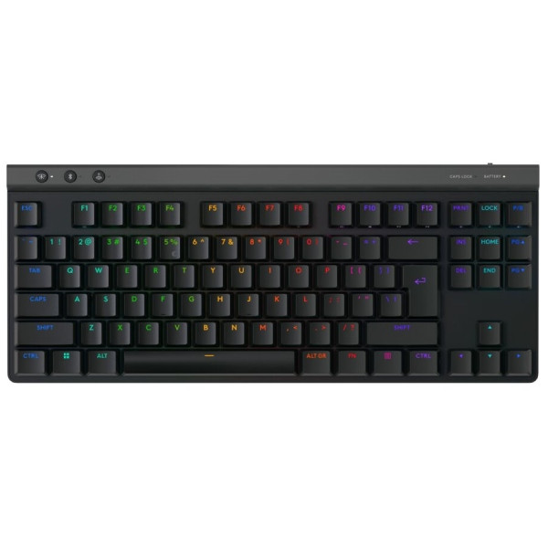 Logitech G515 LIGHTSPEED TKL bezdrôtová herná klávesnica, Tactile US, čierna 920-012538
