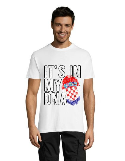 Croatia - It's in my DNA pánske tričko biele 3XL