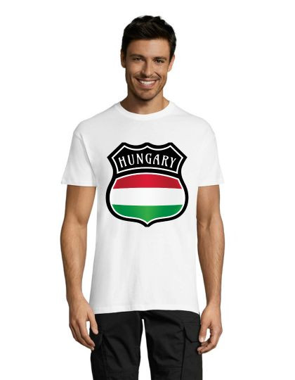 Erb Hungary pánske tričko biele 2XS