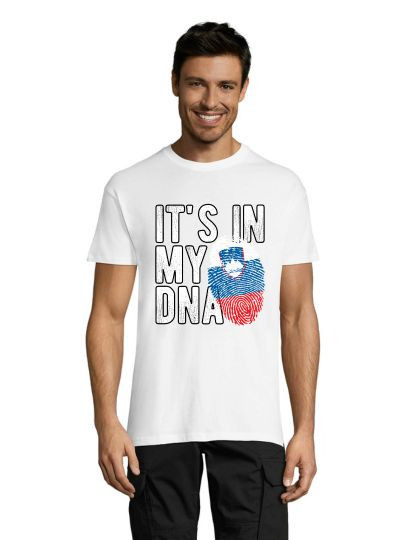 Slovenia - It's in my DNA pánske tričko biele 3XL