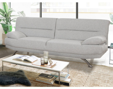 Trojsedák Bruno, šedo-biela tkanina%