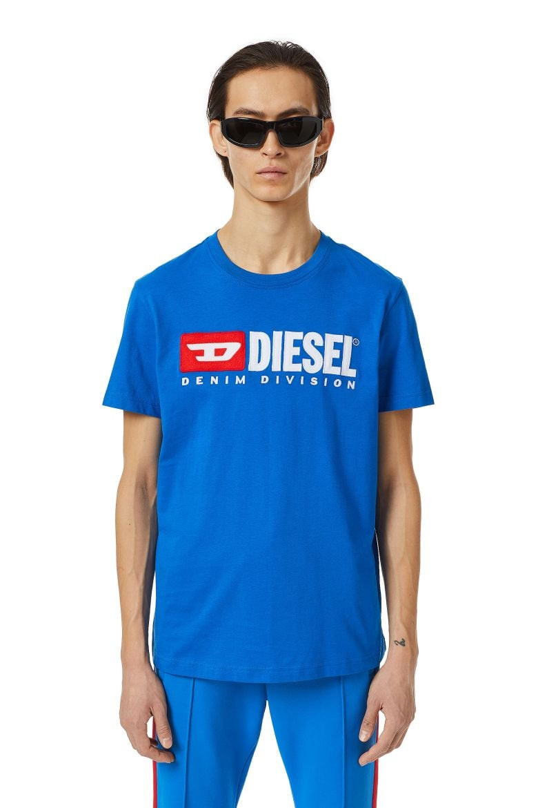 Diesel Tričko - T-DIEGOR-DIV T-SHIRT modré