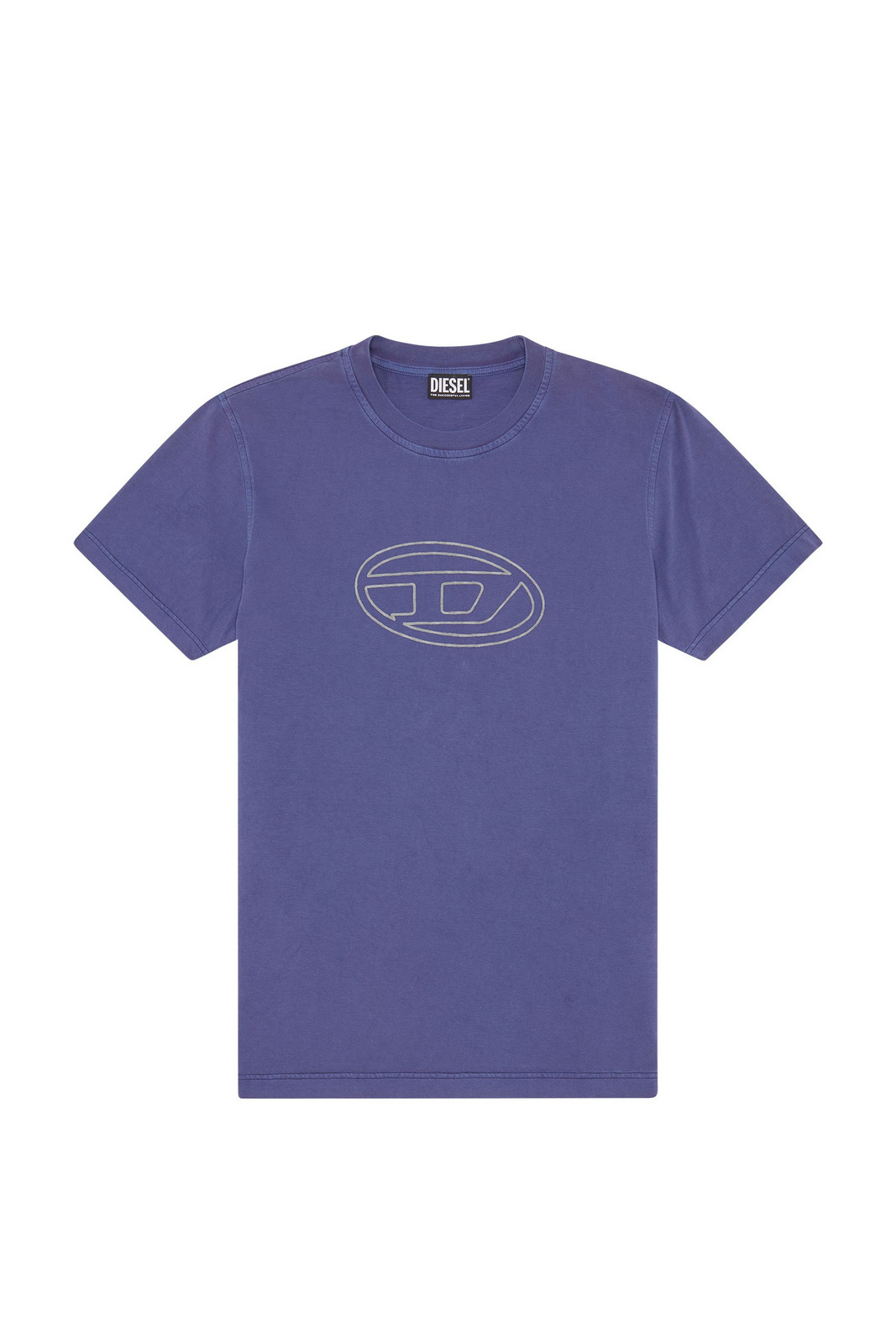 Diesel Tričko - T-DIEGOR-E9 T-SHIRT fialové