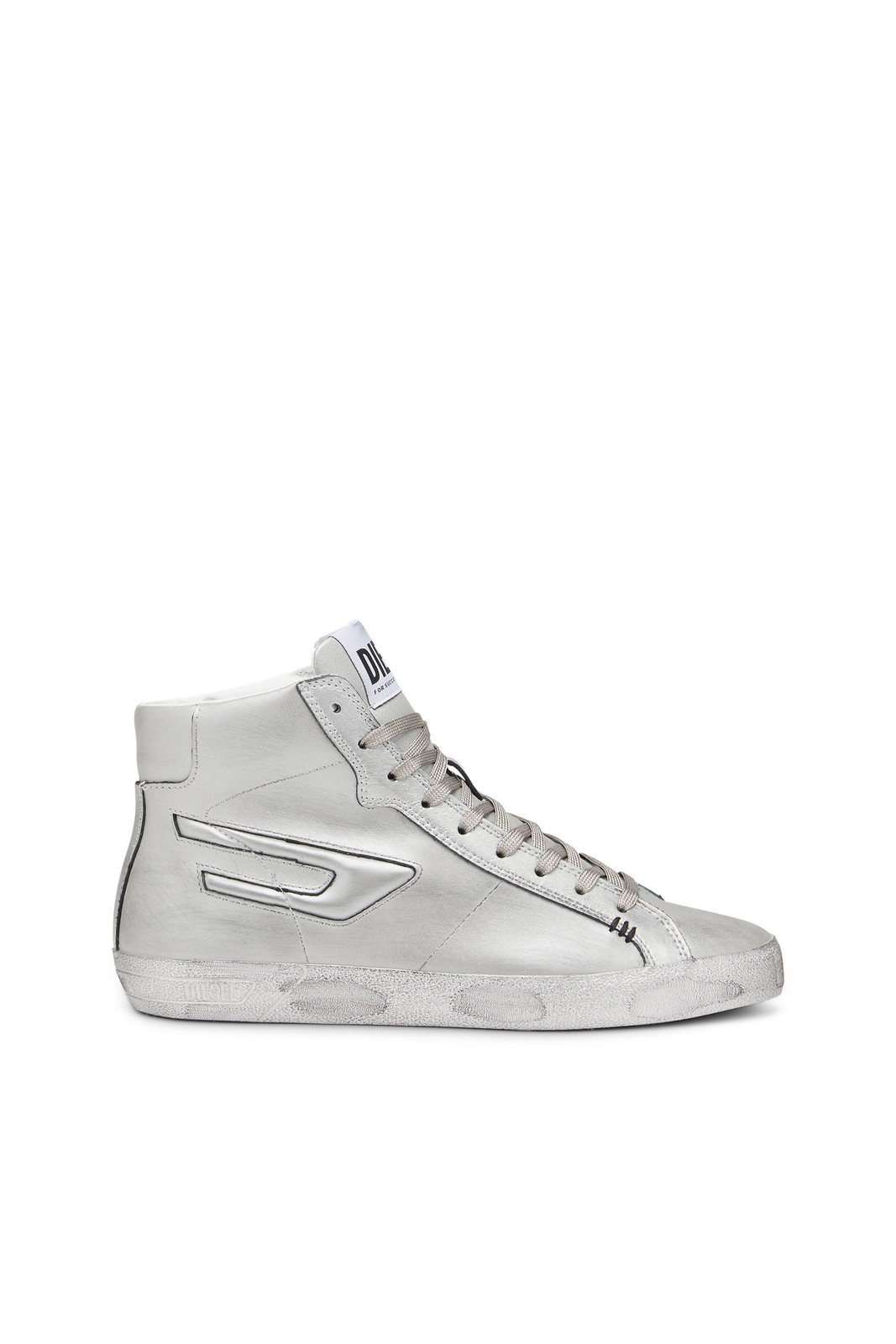 Diesel Tenisky - LEROJI S-LEROJI MID W SNEAKERS strieborné