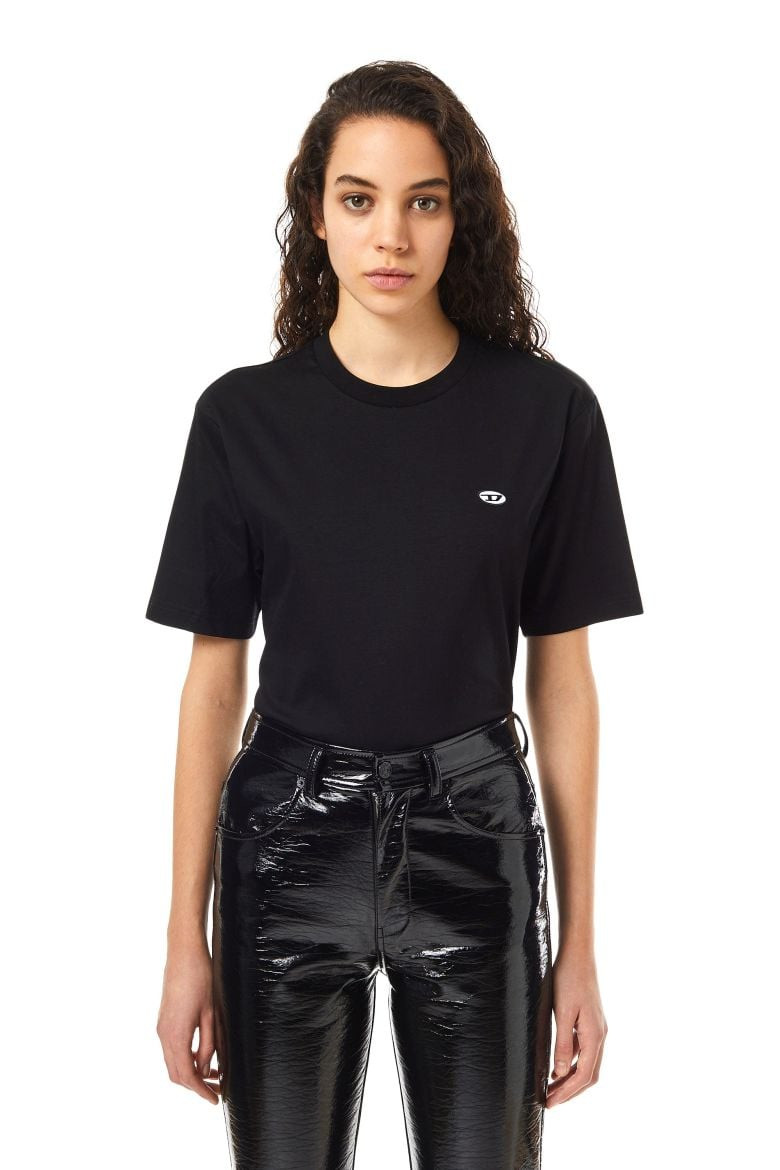 Diesel Tričko - T-JUST-DOVAL-PJ T-SHIRT čierne
