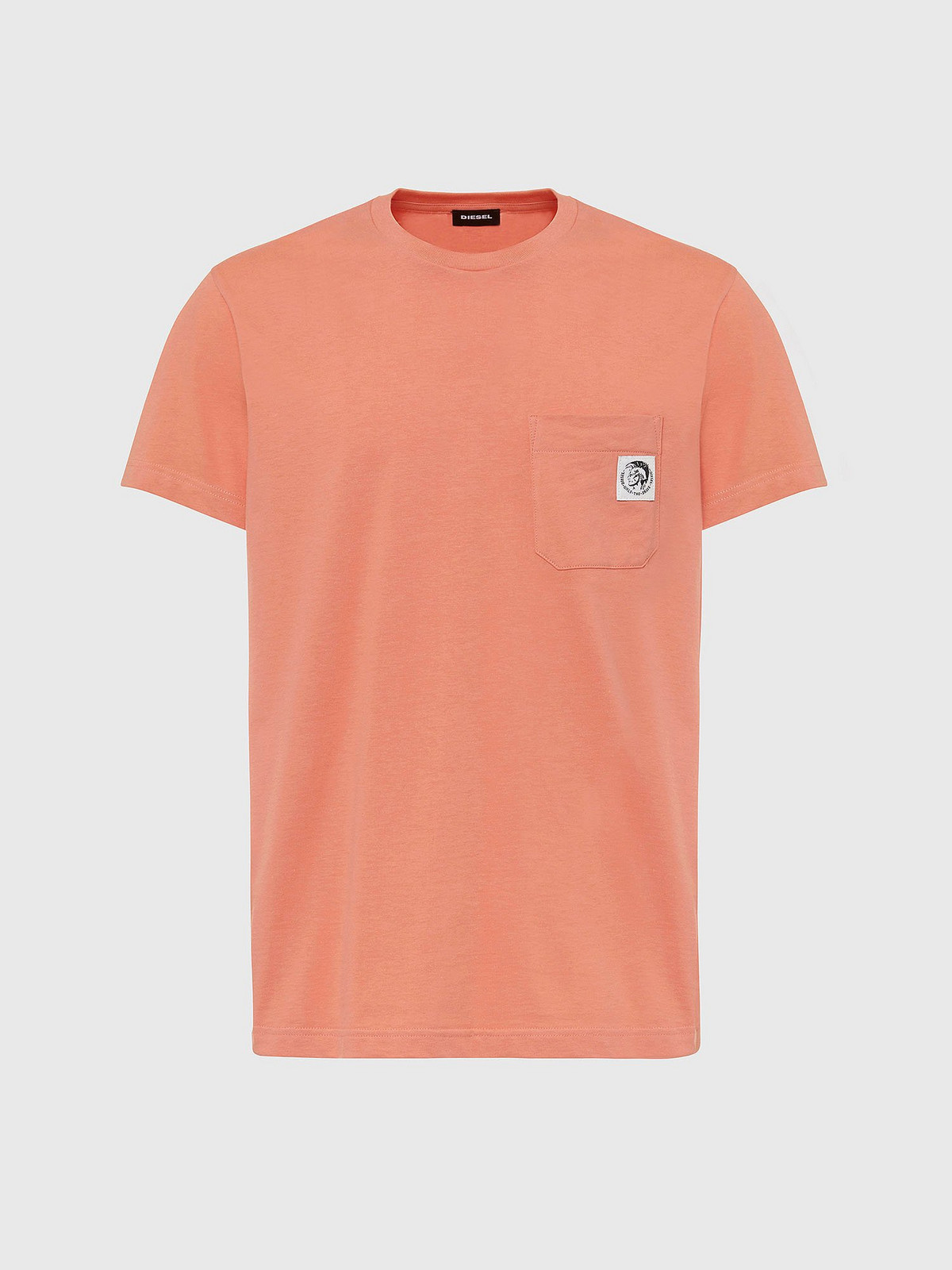Diesel Tričko - TWORKYMOHI TSHIRT ružové