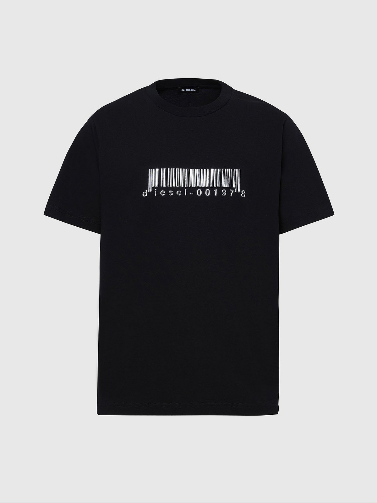 Diesel Tričko - T JUSTSLITSX85 TSHIRT čierne