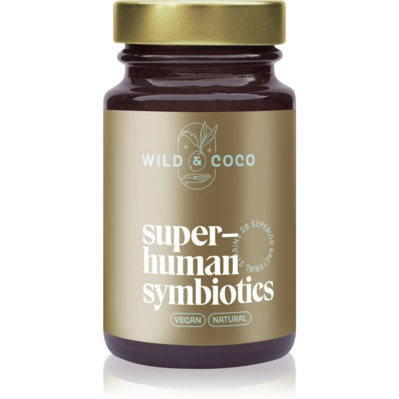 WILD & COCO Superhuman Histabiotics kapsuly pri histamínovej intolerancii 30 cps