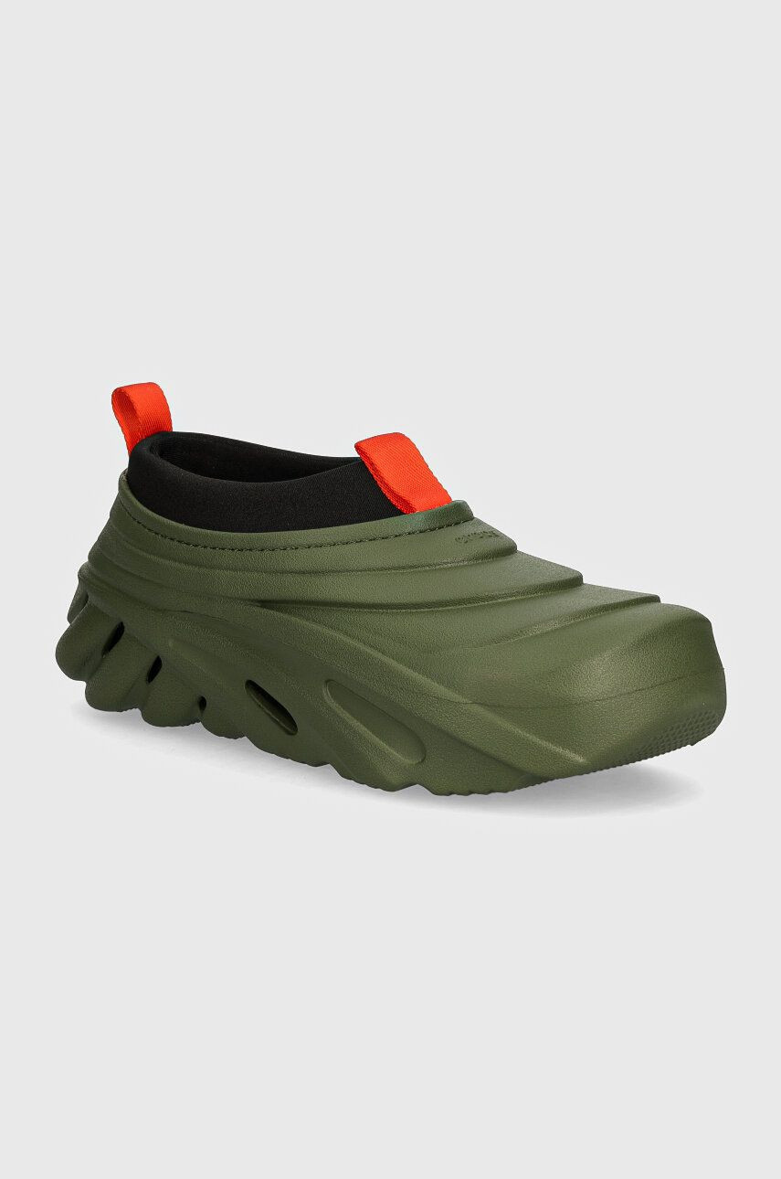 Tenisky Crocs Echo Storm zelená farba, 209414