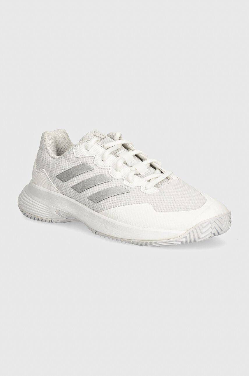 Tréningové topánky adidas Performance GameCourt 2 biela farba, HQ8476