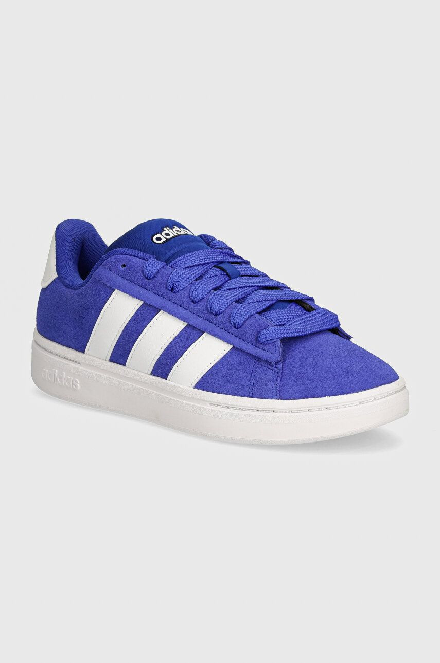 Semišové tenisky adidas Grand Court Alpha IH3846