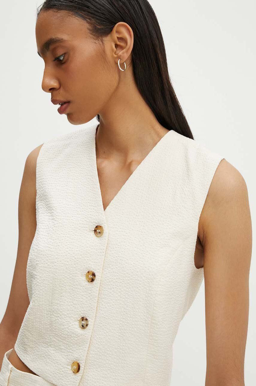 Vesta By Malene Birger BLAIRE béžová farba, jednoradová, Q72527003