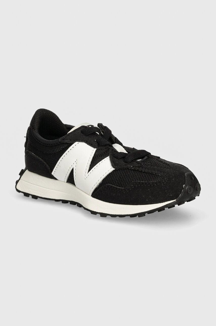 Detské tenisky New Balance 327 čierna farba, PH327CBW