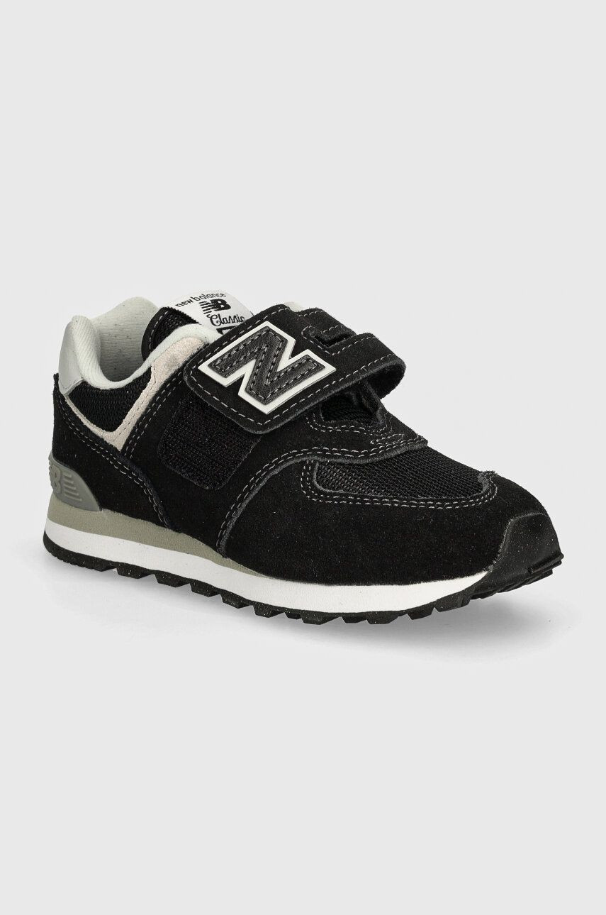 Detské tenisky New Balance 574 čierna farba, PV574EVB
