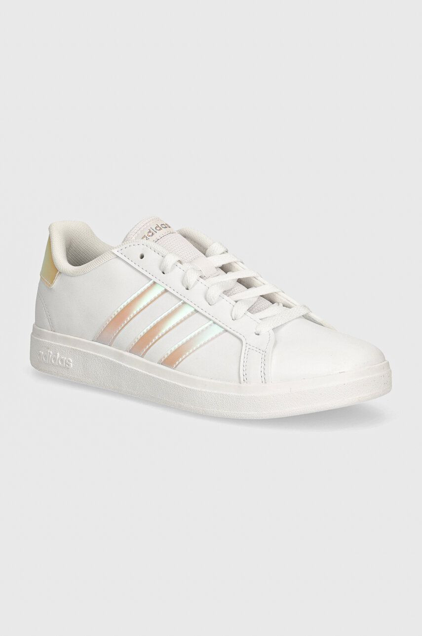 Detské tenisky adidas GRAND COURT 2.0 biela farba, GY2326