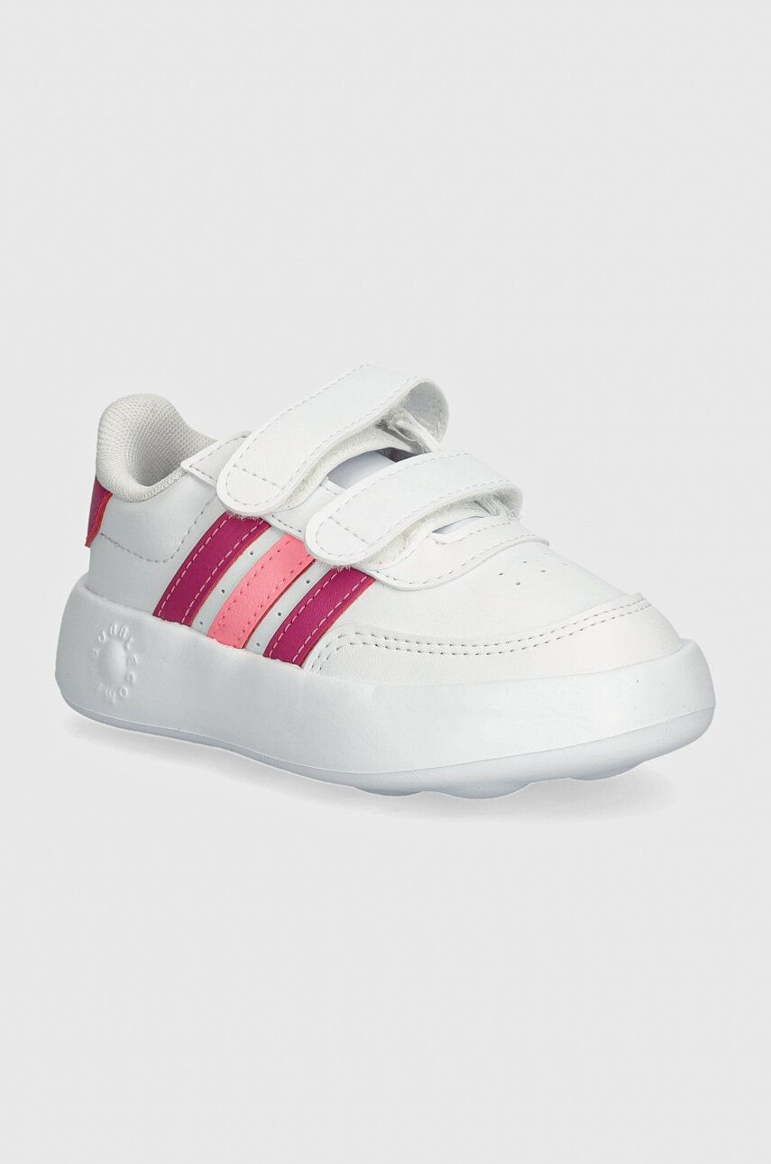 Detské tenisky adidas BREAKNET 2.0 CF biela farba, ID5279