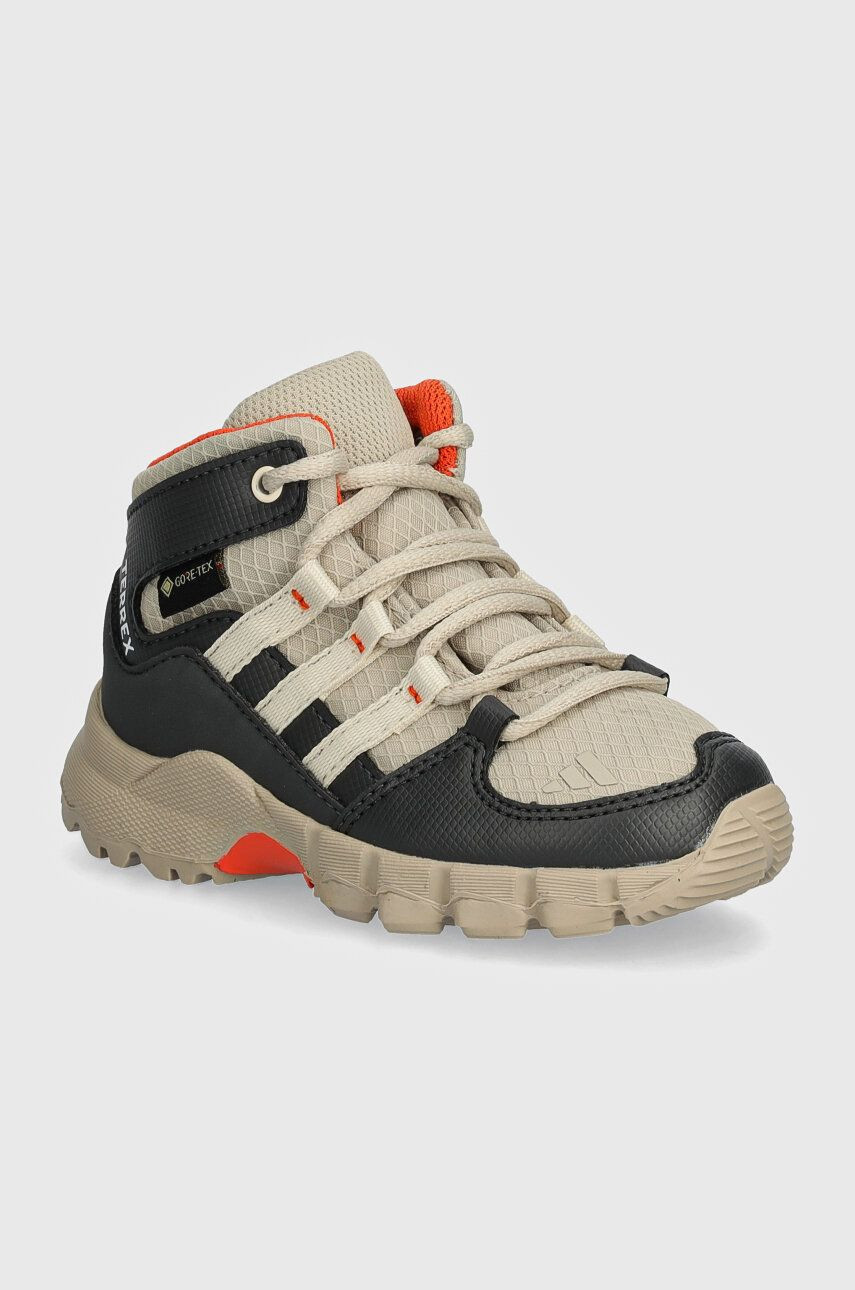 Detské topánky adidas TERREX TERREX MID GTX béžová farba, ID0934