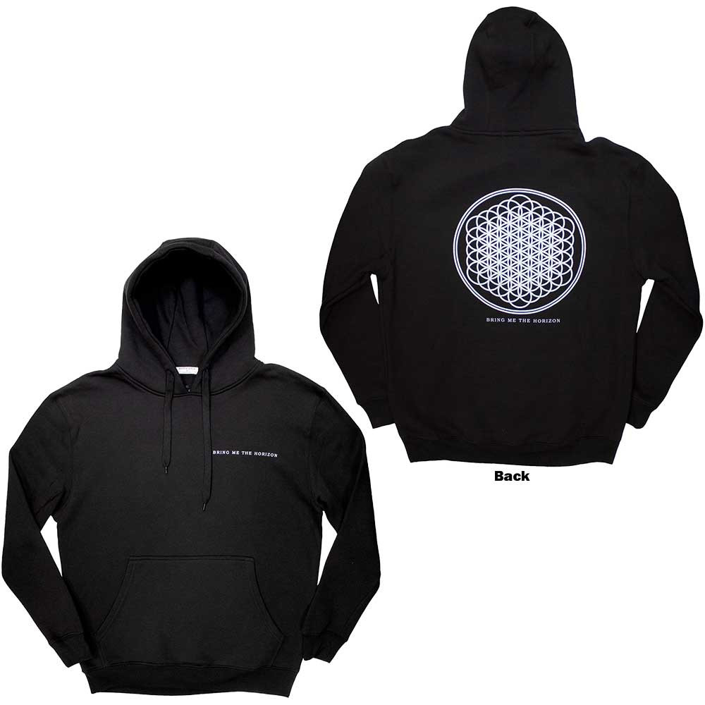 Bring me the horizon mikina Flower of Life Čierna S