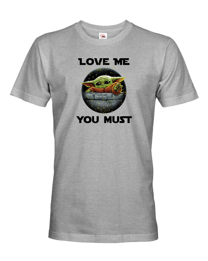 Pánské tričko Baby Yoda ze série Mandalorian