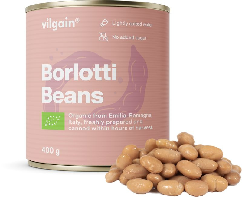 Vilgain Fazuľa Borlotti BIO 400 g