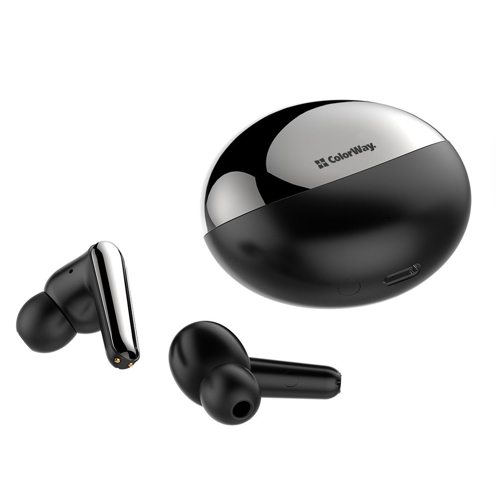 COLORWAY BEZDROTOVE SLUCHADLA (EARBUDS) TWS-3 CIERNE (CW-TWS3BK)