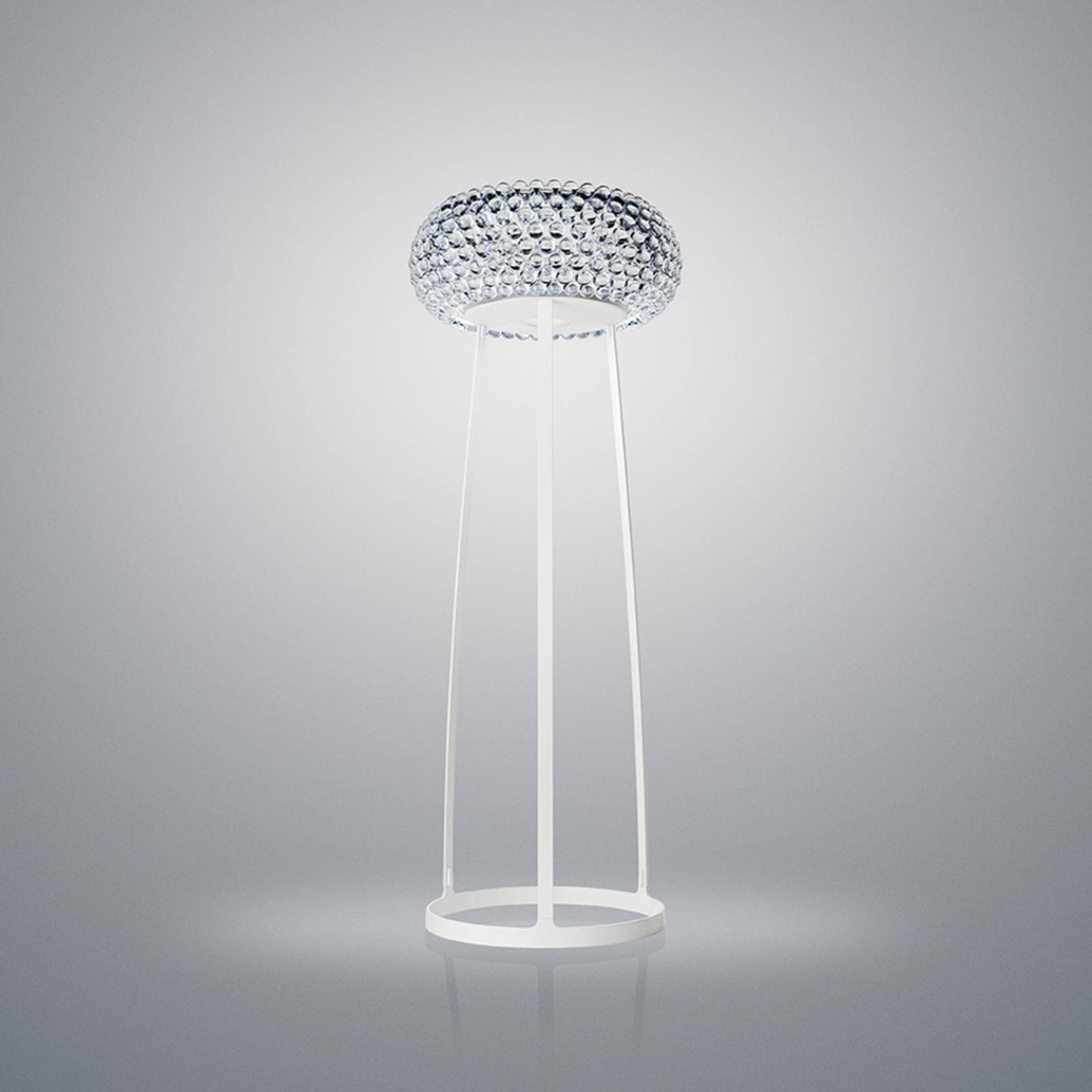 Foscarini Caboche Plus MyLight LED stojacia lampa 178 cm číra