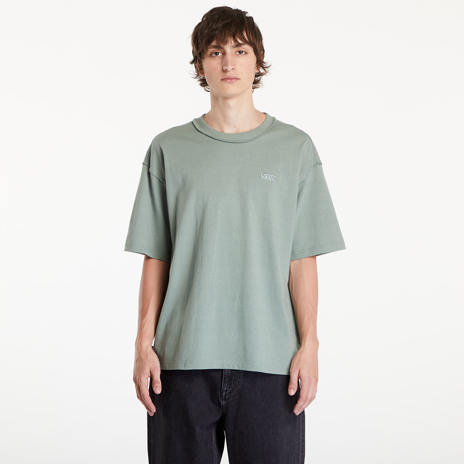 Tričko Vans LX Premium Short Sleeve T-Shirt Sea Spray S