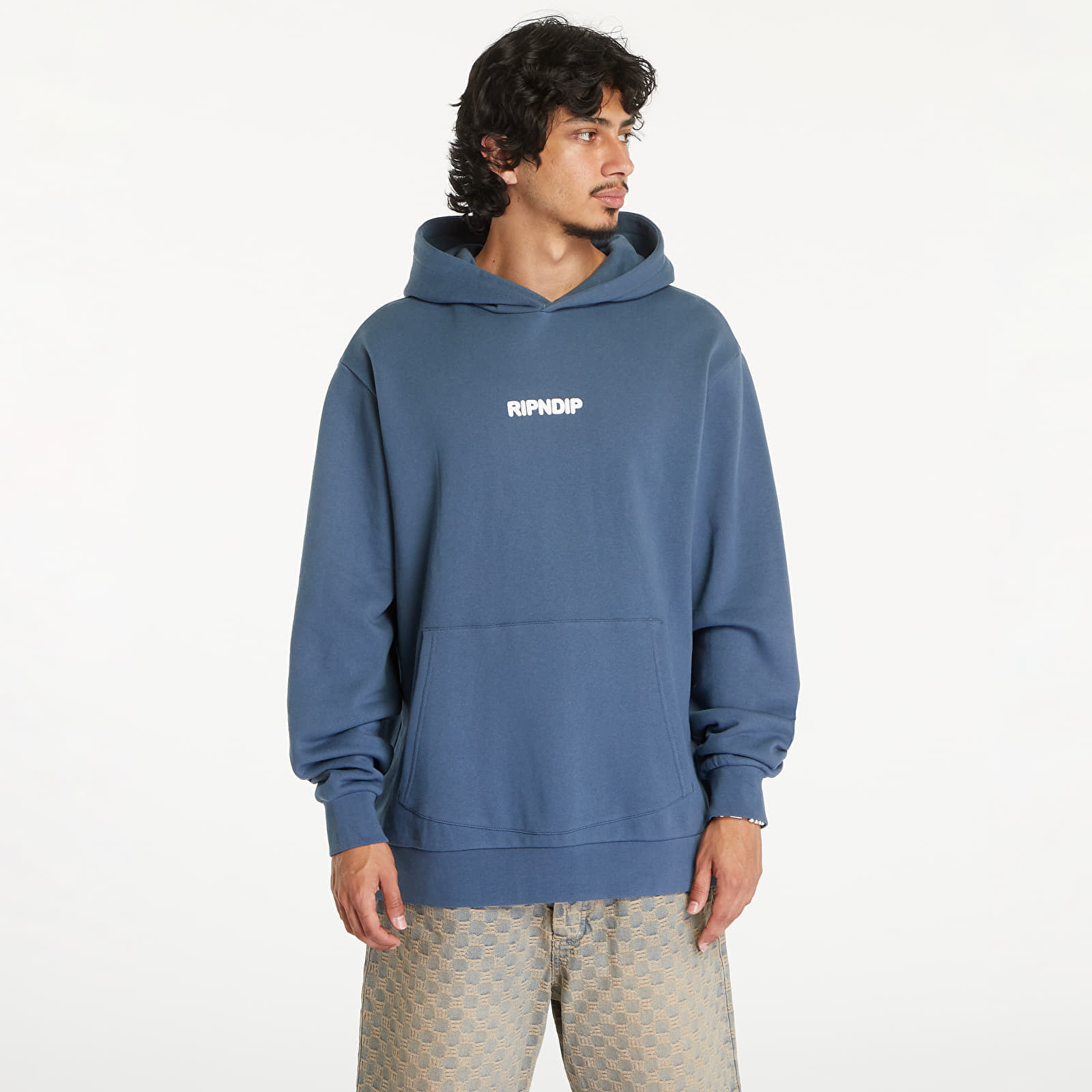 Mikina RIPNDIP Pet Kitties Hoodie Storm Blue L