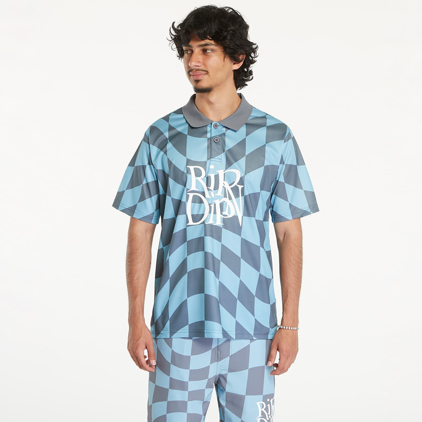 Tričko RIPNDIP Quantum Groove Soccer Jersey Slate S
